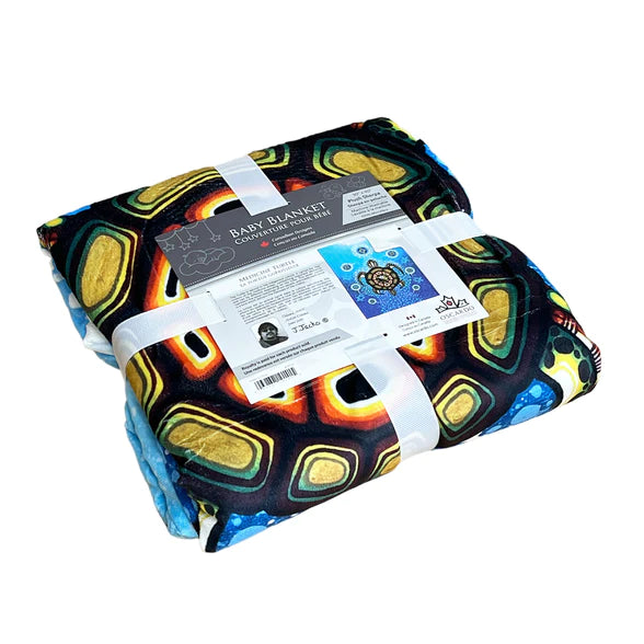 Baby Blanket - Medicine Turtle
