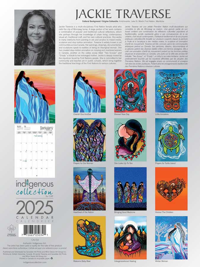 Calendar 2025 - Jackie Traverse