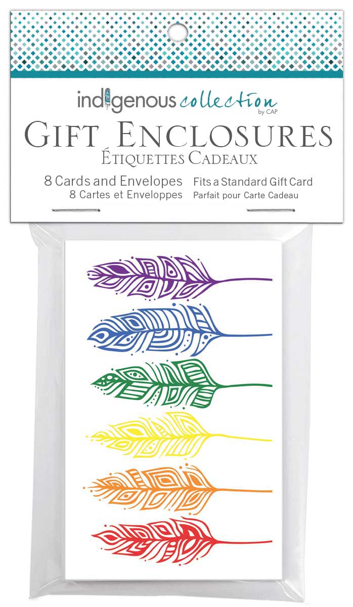 Gift Enclosure - Pride Feathers