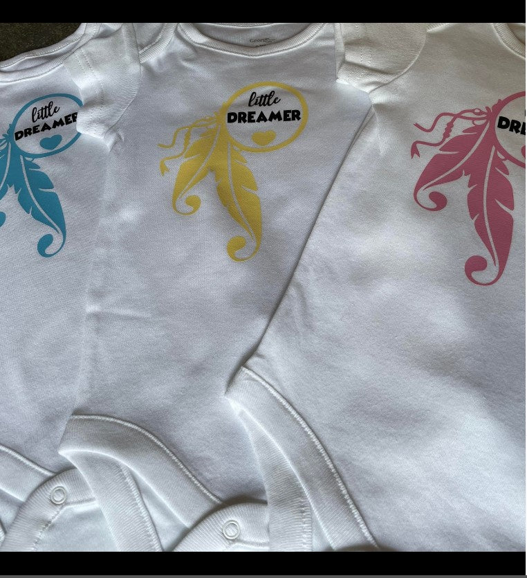 Baby Onesie - Light Blue