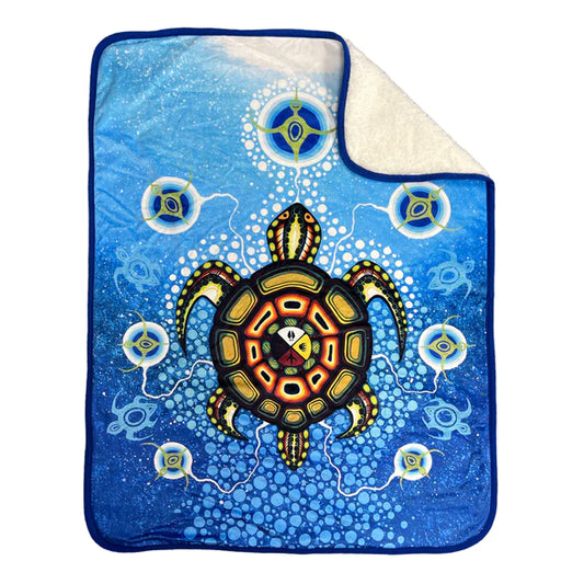 Baby Blanket - Medicine Turtle