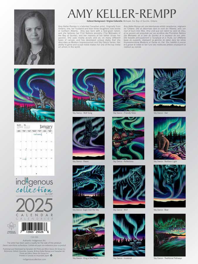 Calendar 2025 - Amy Keller-Rempp