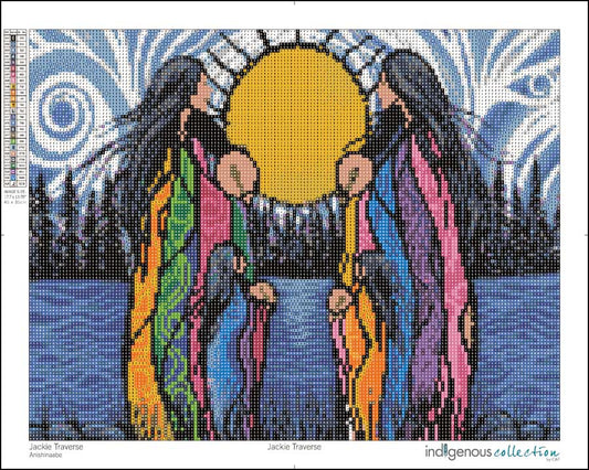 Diamond Art - Mother Daughter Water Song