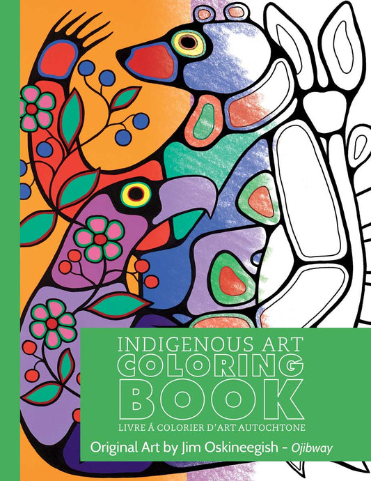 Colouring Book- Artist: Jim Oskineegish