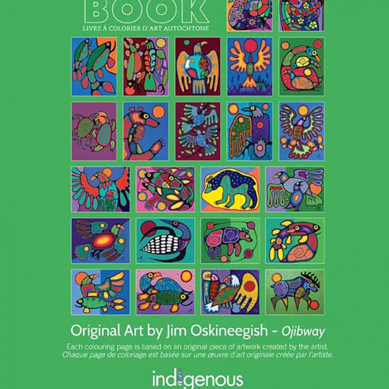 Colouring Book- Artist: Jim Oskineegish