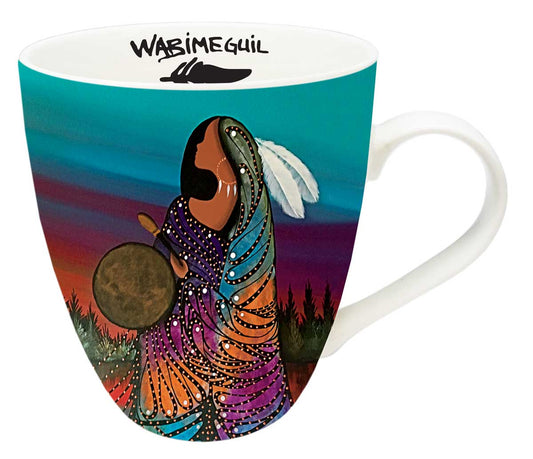 18 oz. Mug - Aurora Drummer